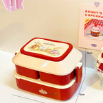 Student's Cute Multi-tiered Lunch Box Japanese Bento EX-STOCK