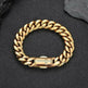Stainless Steel Cuban Link Chain Personality Bracelet - EX-STOCK CANADA