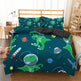 Cartoon Bedding Set Aerospace Astronaut Duvet Cover Quilt Cover Double Bed EX-STOCK Canada 