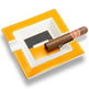Luxury Ceramics Double slots Cigar Ashtray - EX-STOCK Canada