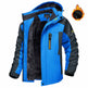 Winter Hooded Jacket Fashion Casual Warm Fleece Coat Windproof Rainproof Parka Windbreaker Men's Top EX-STOCK Canada 