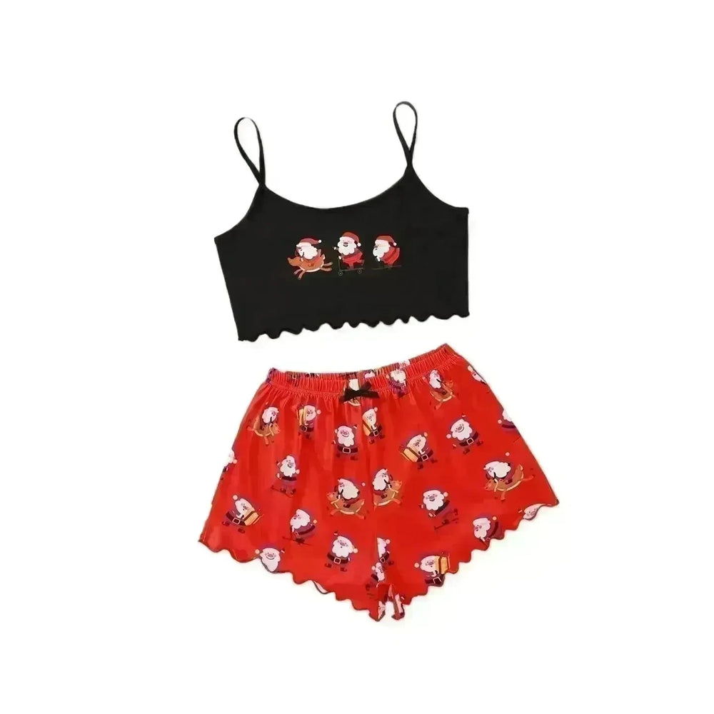 Women's Spaghetti Straps Sleeveless Pajamas - EX-STOCK CANADA