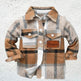 Baby Boy Cashmere Flannel Checkered button Shirt jacket kids - EX-STOCK Canada
