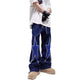 Five-pointed Star Embroidery Denim Horn Loose Straight Casual All-match Mop Jeans Baggy Trousers Men - EX-STOCK Canada