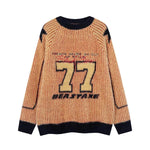 New Trend Autumn Winter Round neck Oversized Pullover Wool Sweater for Teenagers - EX-STOCK Canada