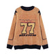 New Trend Autumn Winter Round neck Oversized Pullover Wool Sweater for Teenagers - EX-STOCK Canada