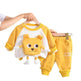 Neutral Cartoon Autumn Clothes Suit Western Style Neutral two piece for kids - EX-STOCK Canada