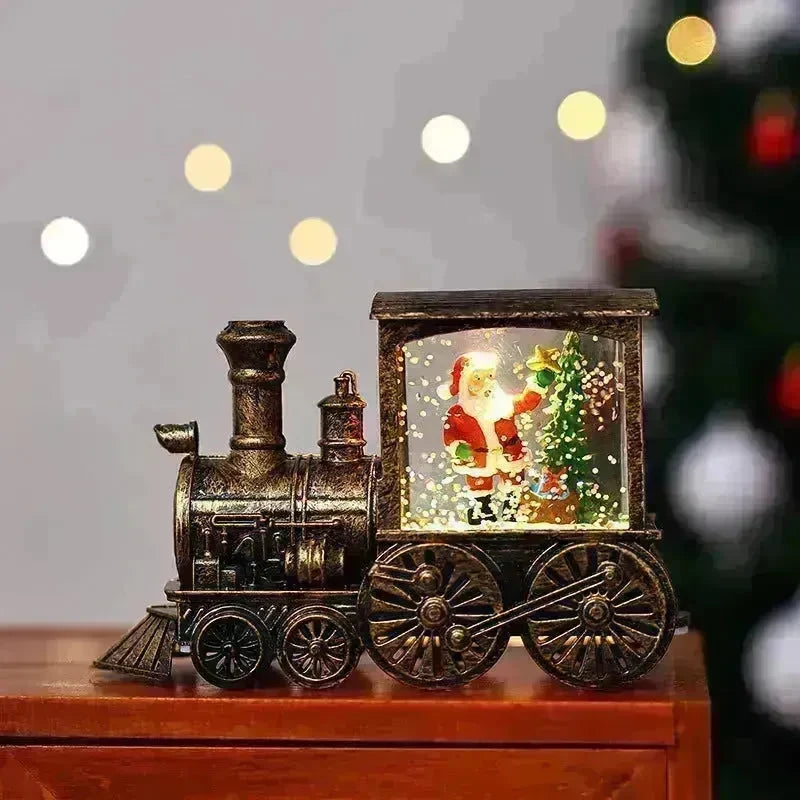 Christmas Gift Train Decoration Small Night Lamp - EX-STOCK CANADA