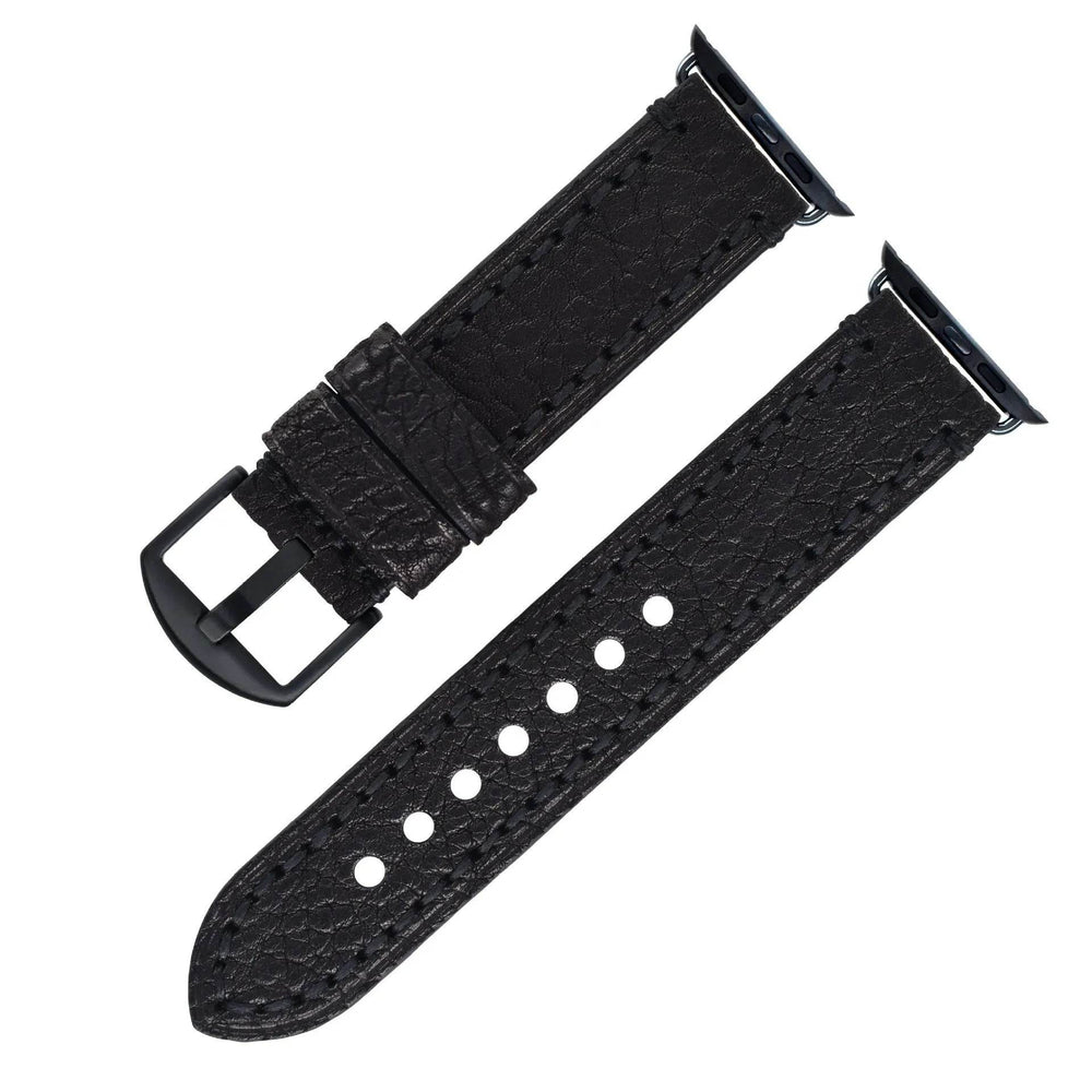 Casual Simple Top Layer Cow Leather Watch Strap - EX-STOCK Canada