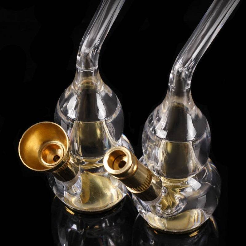 Transparent glass hookah - EX-STOCK Canada