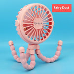 USB Powered summer heat Handheld fan with stand and Night light - EX-STOCK Canada