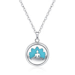 Collar con Caja de Perfume Redonda y Abierta - EX-STOCK Canada