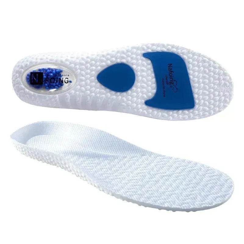 New Sport Insoles For Shoes High Elasticity Triple Shock Absorbing Sole Pad PU Memory Foam Air-cushion Super Soft Sneakers Soles - EX-STOCK Canada