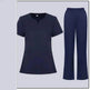 Women Nurse Uniform Female - Hospital Nurse Costume - V Neck Top Pants Set - EX-STOCK Canada