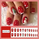 24pcs Christmas False Nail Decal stickers - EX-STOCK CANADA