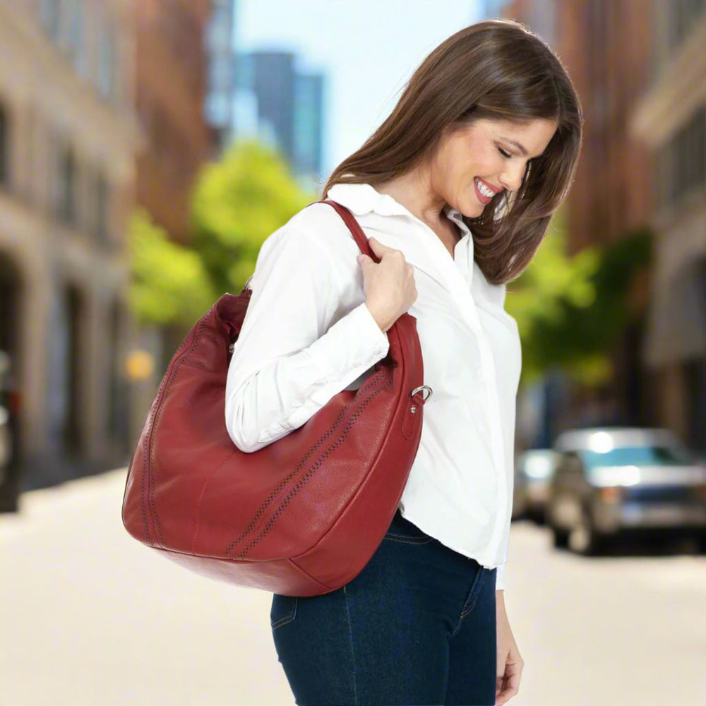 Bolso bandolera grande tipo hoboEX-STOCK Canada 