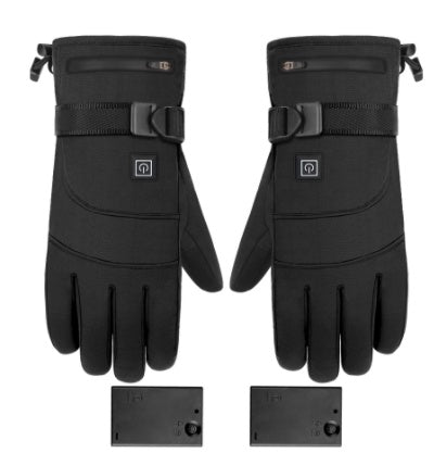 Winter Electric Heated Gloves Motorcycle Touch Screen Gloves EX-STOCK Canada 