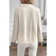 European And American Long sleeve button down Blouse shirt business office Work top for women - EX-STOCK CANADA