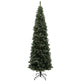 7ft Artificial Pencil Christmas Tree With 980 Branches, Pinecones, Metal Stand, Realistic Xmas Tree For Home EX-STOCK Canada 