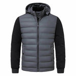 New Men's Casual Winter Hooded Jacket Down Puffer Jacket men - EX-STOCK Canada