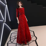 Women's Long Chinese Style Toast Dress For Dinner EX-STOCK Canada 