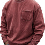Men's Pullover Round Neck Long Sleeves Sweater EX-STOCK Canada 