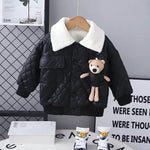 Boys' Thick Leather Coat Lapel Long-sleeved Jacket - EX-STOCK Canada