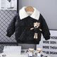 Boys' Thick Leather Coat Lapel Long-sleeved Jacket - EX-STOCK Canada