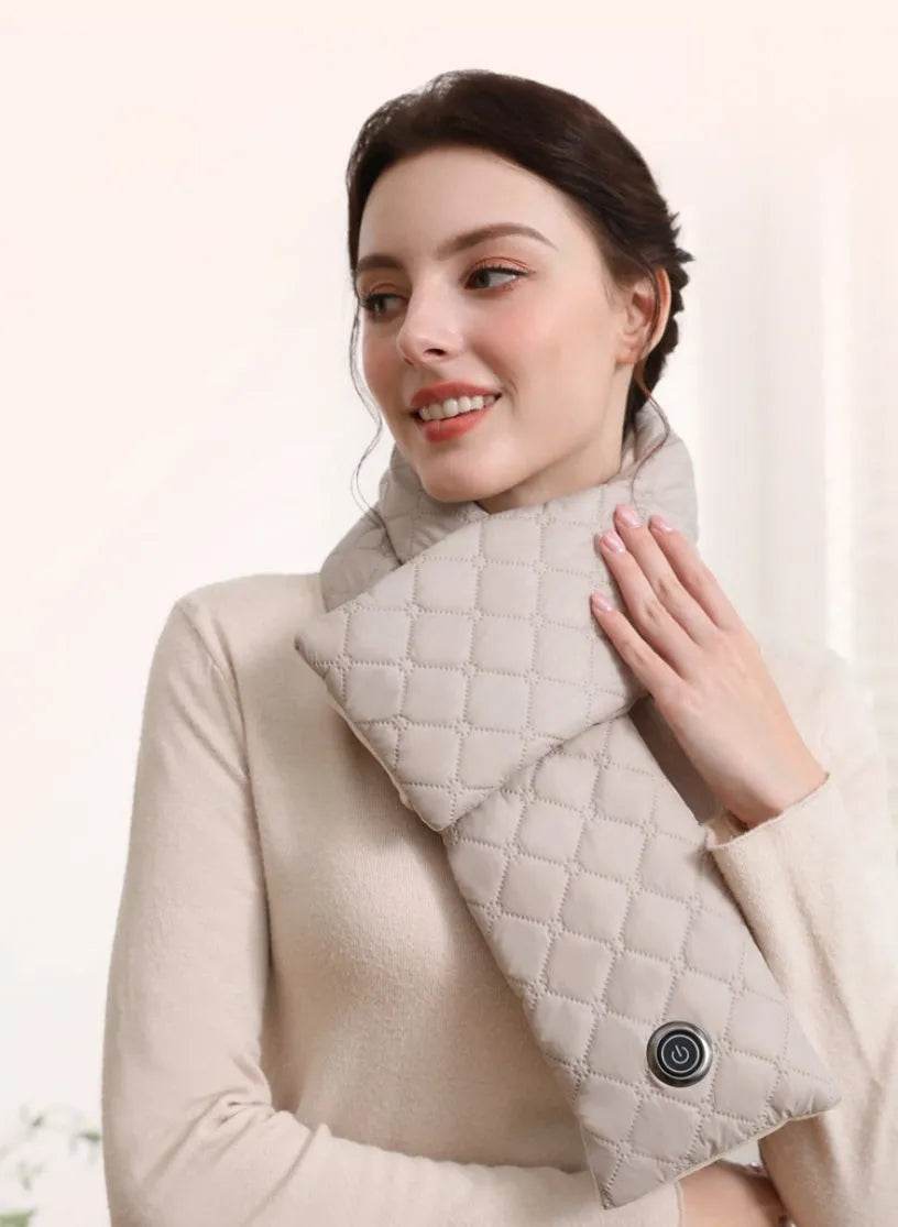 Electric Heating Scarf 3 Gear Heating Pads Outdoor Warm Heated Scarf USB Heater Thermal Shawl Neck Brace Warm Bib For Women Men - EX-STOCK Canada