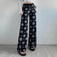 Snowflake Casual Straight Leg trouser Pants For Women - EX-STOCK Canada