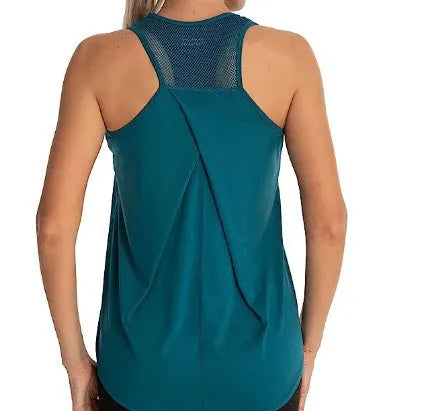 I-shaped Vest Mesh Yoga Sports Running Vest Sleeveless Workout Clothes - EX-STOCK CANADA