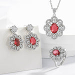 Bride Jewelry Earrings Necklace Jewelry Suit - EX-STOCK Canada