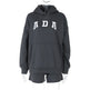 Casual And Versatile Letter Loose Hoodie With Fleece Lining For Women EX-STOCK Canada 