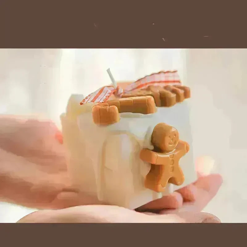 Homemade Gingerbread Man Christmas Scented Candles - EX-STOCK CANADA