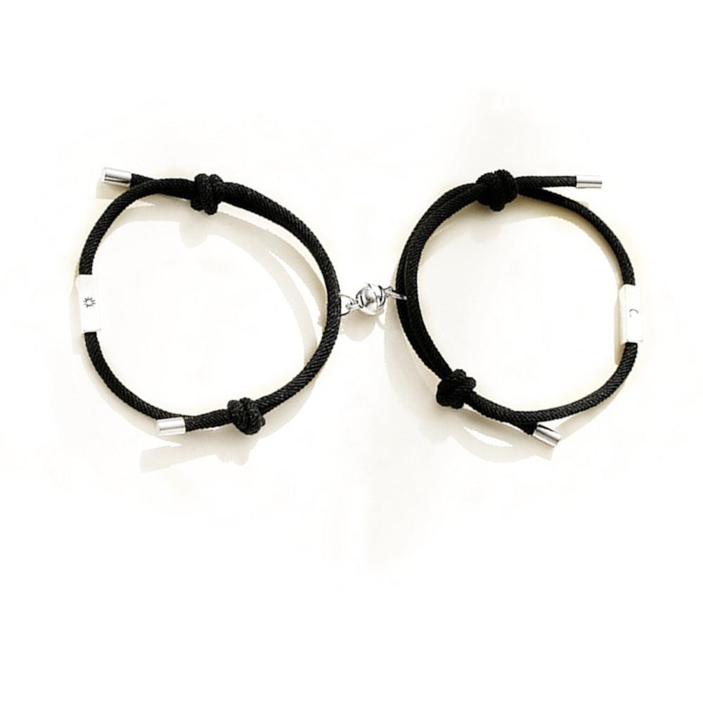 Bracelet Couple Soleil et Lune en Alliage - EX-STOCK Canada
