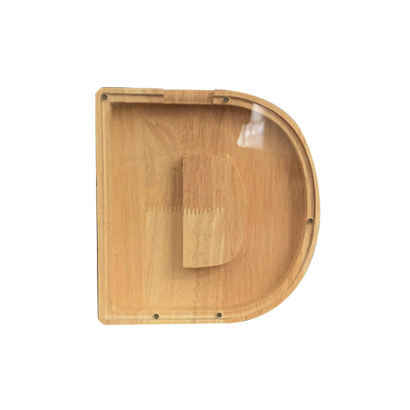 Wooden pet ramp on a white background