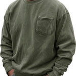 Men's Pullover Round Neck Long Sleeves Sweater EX-STOCK Canada 