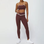 Workout Clothes for Women Running Yoga Outfit Set 2pcs - EX-STOCK CANADA