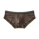 Ice Silk Men's Summer Breathable Solid Color Pouch Brief Underwear - EX-STOCK CANADA