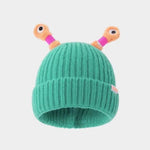 New Cute Luminous Fall Winter Warm Ear Protection Wool Cartoon All-matching Knitted Beanie Hat - EX-STOCK Canada