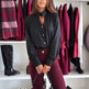 Elegant Fashion Button Long Sleeve business Office Formal Work Shirt For Women - EX-STOCK CANADA