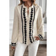 European And American Long sleeve button down Blouse shirt business office Work top for women - EX-STOCK CANADA