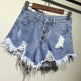 Casual Summer Women Denim Short High Waists Sexy Short Jeans - EX-STOCK Canada