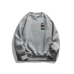 Men's Autumn Drop-shoulder Sleeve Round neck Oversized Pullover sweatshirts - EX-STOCK Canada