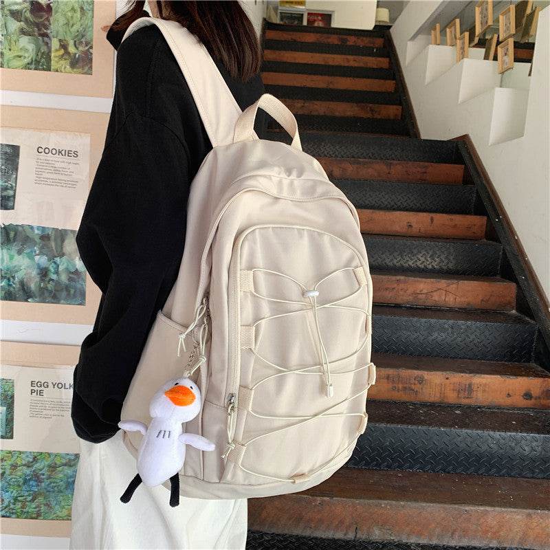 Simple Take Korean Backpack Large-capacity Backpack - EX-STOCK Canada