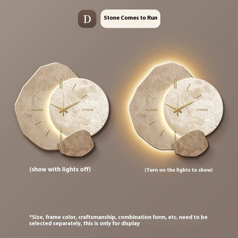 Lucky Stone Restaurant Clock Wall Clock  EX-STOCK CANADA