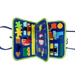 New Busy Book Children's Busy Board Dressing And Buttoning Learning Baby Early Education Preschool Sensory Learning Toy - EX-STOCK CANADA