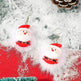 Winter Snowflake Hair Ball Earrings Ins Cute Christmas Elk Santa Claus Stock Element Earrings Women Jewelry - EX-STOCK CANADA