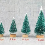 Blue Gold Silver And Red Mini Christmas Tree Ornaments - EX-STOCK CANADA