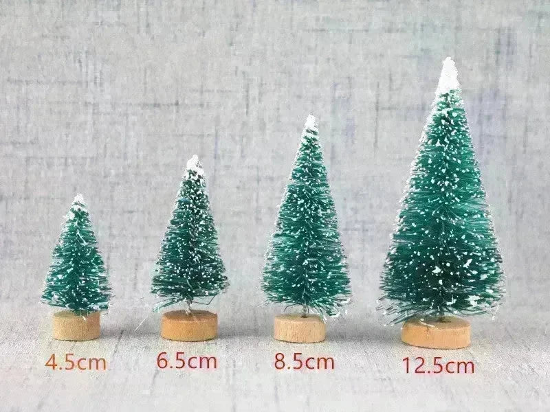 Blue Gold Silver And Red Mini Christmas Tree Ornaments - EX-STOCK CANADA